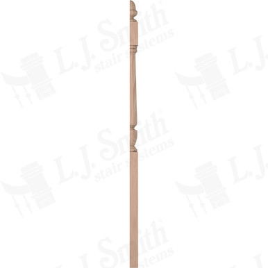 L.J. Smith 3-1/2" Half Long Utility Newel · LJP-30428 1/2-B — stair parts selection with LeviArs Design & Remodeling