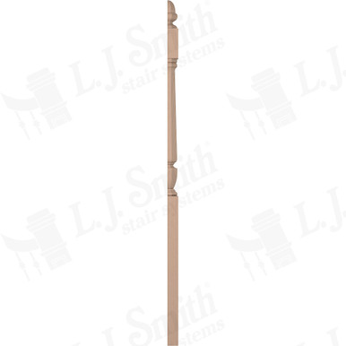 L.J. Smith 3-1/2" Half Long Utility Newel · LJP-30428 1/2-M — stair parts selection with LeviArs Design & Remodeling