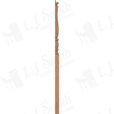 L.J. Smith 3-1/2" Half Long Utility Newel · LJP-3314 1/2-O — stair parts selection with LeviArs Design & Remodeling