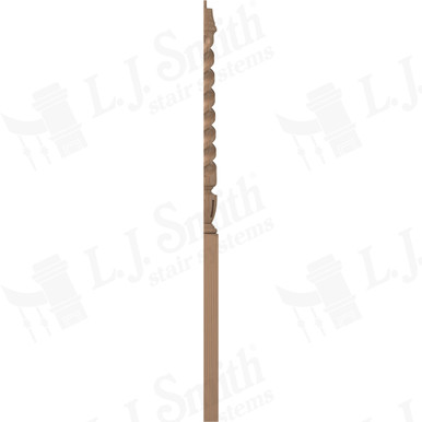 L.J. Smith 3-1/2" Half Long Utility Newel · LJT-3014 1/2-P — stair parts selection with LeviArs Design & Remodeling