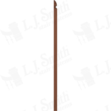 L.J. Smith 3-1/2" Half Second Floor Landing Newel · LJ-4005 1/2-C — stair parts selection with LeviArs Design & Remodeling