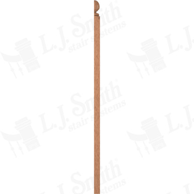 L.J. Smith 3-1/2" Half Second Floor Landing Newel · LJ-4005COL1/2-O — stair parts selection with LeviArs Design & Remodeling