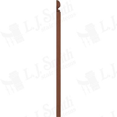 L.J. Smith 3-1/2" Half Short Utility Newel · LJ-4004COL1/2-C — stair parts selection with LeviArs Design & Remodeling