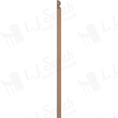 L.J. Smith 3-1/2" Half Short Utility Newel · LJ-4004RT 1/2-P — stair parts selection with LeviArs Design & Remodeling