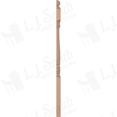L.J. Smith 3-1/2" Half Short Utility Newel · LJ-4500 1/2-HM — stair parts selection with LeviArs Design & Remodeling