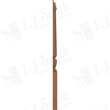 L.J. Smith 3-1/2" Half Short Utility Newel · LJF-3010 1/2-WO — stair parts selection with LeviArs Design & Remodeling