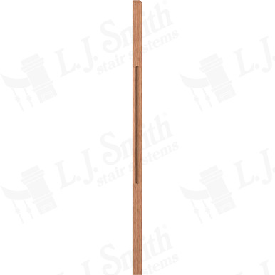 L.J. Smith 3-1/2" Half Short Utility Newel · LJF-4000 1/2-O — stair parts selection with LeviArs Design & Remodeling