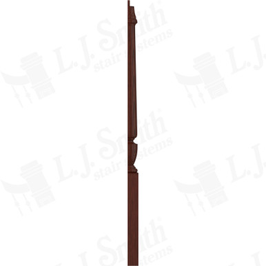 L.J. Smith 3-1/2" Half Short Utility Newel · LJP-3010 1/2-MH — stair parts selection with LeviArs Design & Remodeling