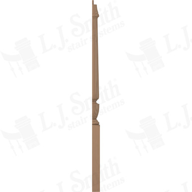 L.J. Smith 3-1/2" Half Short Utility Newel · LJP-3010 1/2-P — stair parts selection with LeviArs Design & Remodeling