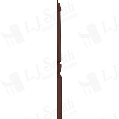 L.J. Smith 3-1/2" Half Short Utility Newel · LJP-3010 1/2-W — stair parts selection with LeviArs Design & Remodeling