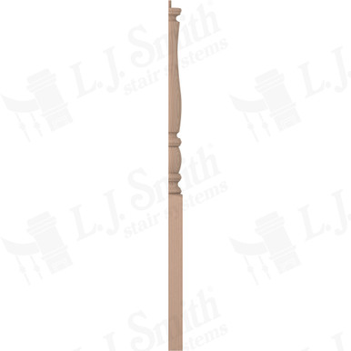 L.J. Smith 3-1/2" Half Short Utility Newel · LJP-3310 1/2-M — stair parts selection with LeviArs Design & Remodeling