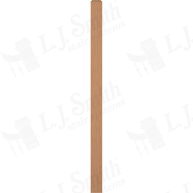 L.J. Smith 3-1/2" Intermediate Landing Newel · LJ-4001-AL — stair parts selection with LeviArs Design & Remodeling