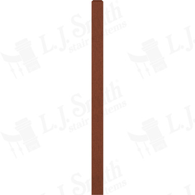 L.J. Smith 3-1/2" Intermediate Landing Newel · LJ-4001-BRZC — stair parts selection with LeviArs Design & Remodeling