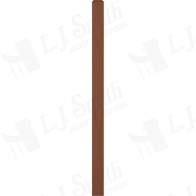 L.J. Smith 3-1/2" Intermediate Landing Newel · LJ-4001-C — stair parts selection with LeviArs Design & Remodeling