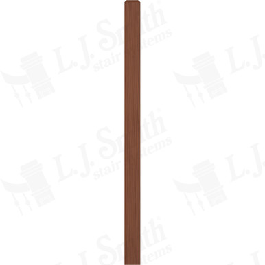 L.J. Smith 3-1/2" Intermediate Landing Newel · LJ-4001-HC — stair parts selection with LeviArs Design & Remodeling