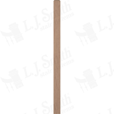 L.J. Smith 3-1/2" Intermediate Landing Newel · LJ-4001-HK — stair parts selection with LeviArs Design & Remodeling