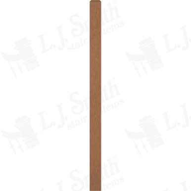 L.J. Smith 3-1/2" Intermediate Landing Newel · LJ-4001-WO — stair parts selection with LeviArs Design & Remodeling