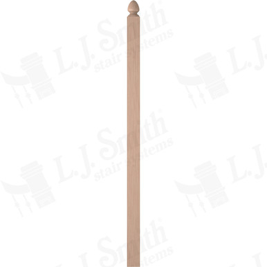 L.J. Smith 3-1/2" Intermediate Landing Newel · LJ-4006-B — stair parts selection with LeviArs Design & Remodeling