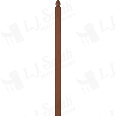 L.J. Smith 3-1/2" Intermediate Landing Newel · LJ-4006-C — stair parts selection with LeviArs Design & Remodeling