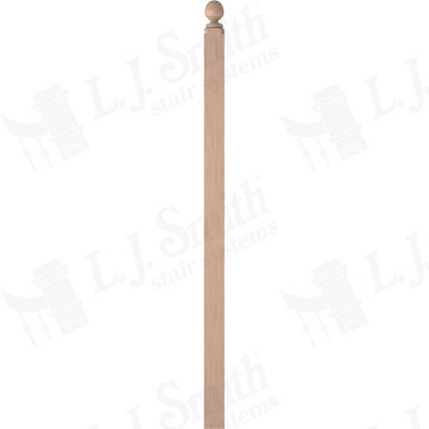 L.J. Smith 3-1/2" Intermediate Landing Newel · LJ-4006-COL-B — stair parts selection with LeviArs Design & Remodeling
