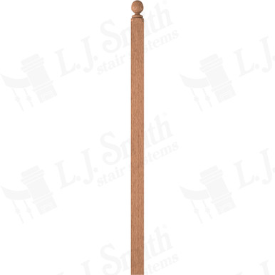 L.J. Smith 3-1/2" Intermediate Landing Newel · LJ-4006-COL-O — stair parts selection with LeviArs Design & Remodeling