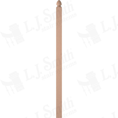 L.J. Smith 3-1/2" Intermediate Landing Newel · LJ-4006-HM — stair parts selection with LeviArs Design & Remodeling