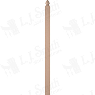 L.J. Smith 3-1/2" Intermediate Landing Newel · LJ-4006-M — stair parts selection with LeviArs Design & Remodeling