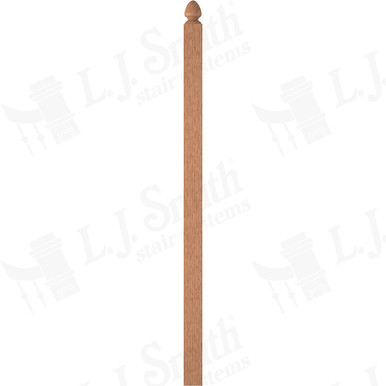 L.J. Smith 3-1/2" Intermediate Landing Newel · LJ-4006-O — stair parts selection with LeviArs Design & Remodeling
