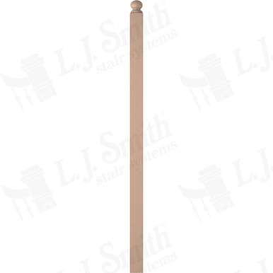 L.J. Smith 3-1/2" Intermediate Landing Newel · LJ-4006RT-M — stair parts selection with LeviArs Design & Remodeling