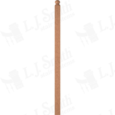 L.J. Smith 3-1/2" Intermediate Landing Newel · LJ-4006RT-O — stair parts selection with LeviArs Design & Remodeling