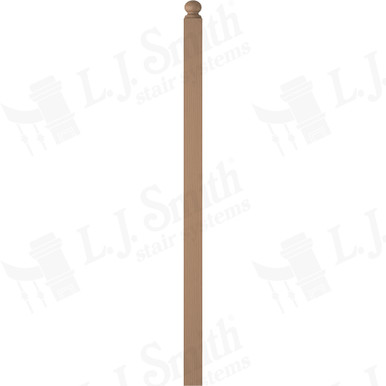 L.J. Smith 3-1/2" Intermediate Landing Newel · LJ-4006RT-P — stair parts selection with LeviArs Design & Remodeling