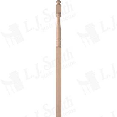 L.J. Smith 3-1/2" Intermediate Landing Newel · LJ-4558-M — stair parts selection with LeviArs Design & Remodeling