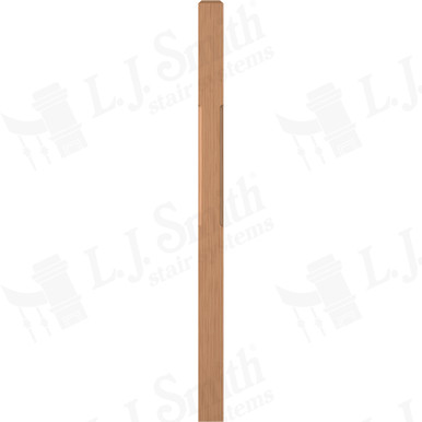 L.J. Smith 3-1/2" Intermediate Landing Newel · LJC-4001-AL — stair parts selection with LeviArs Design & Remodeling