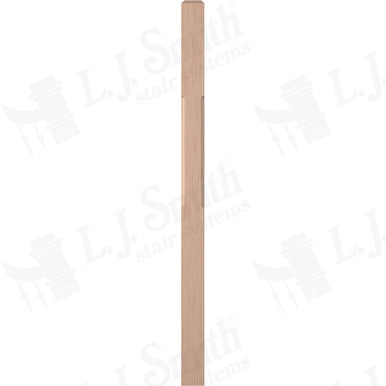 L.J. Smith 3-1/2" Intermediate Landing Newel · LJC-4001-B — stair parts selection with LeviArs Design & Remodeling