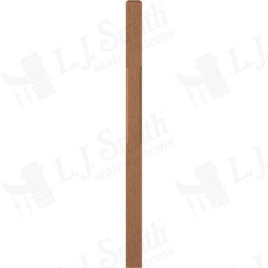L.J. Smith 3-1/2" Intermediate Landing Newel · LJC-4001-WO — stair parts selection with LeviArs Design & Remodeling