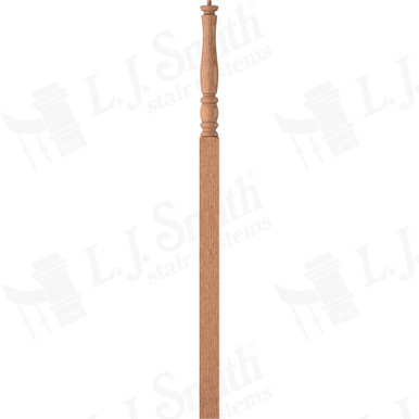 L.J. Smith 3-1/2" Intermediate Landing Newel · LJP-3318-O — stair parts selection with LeviArs Design & Remodeling