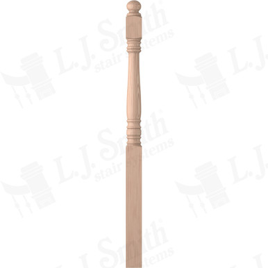 L.J. Smith 3-1/2" Long Utility Newel · LJ-4504-B — stair parts selection with LeviArs Design & Remodeling