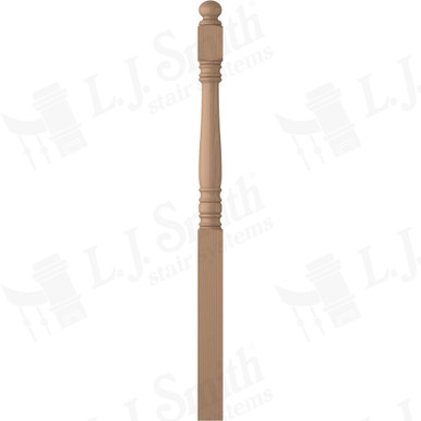 L.J. Smith 3-1/2" Long Utility Newel · LJ-4504-P — stair parts selection with LeviArs Design & Remodeling