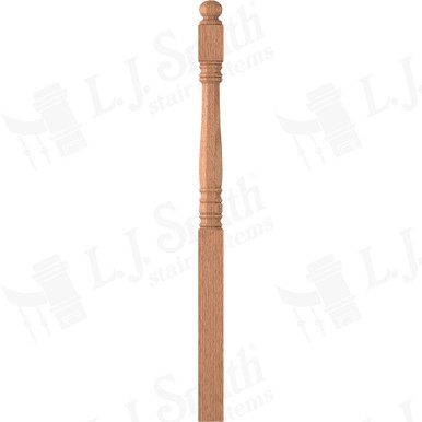 L.J. Smith 3-1/2" Long Utility Newel · LJ-45048-O — stair parts selection with LeviArs Design & Remodeling