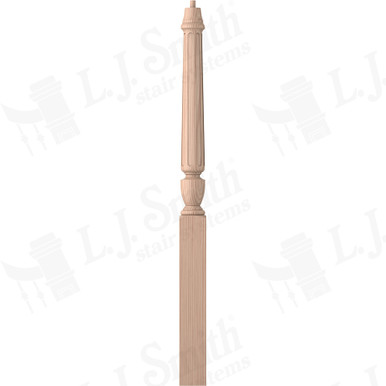 L.J. Smith 3-1/2" Long Utility Newel · LJF-3014-B — stair parts selection with LeviArs Design & Remodeling