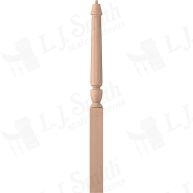 L.J. Smith 3-1/2" Long Utility Newel · LJF-3014-HM — stair parts selection with LeviArs Design & Remodeling