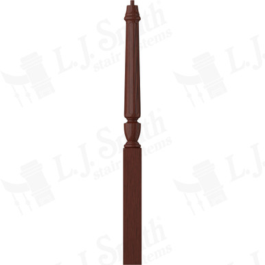 L.J. Smith 3-1/2" Long Utility Newel · LJF-3014-MH — stair parts selection with LeviArs Design & Remodeling