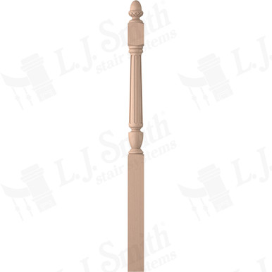 L.J. Smith 3-1/2" Long Utility Newel · LJF-3042-M — stair parts selection with LeviArs Design & Remodeling