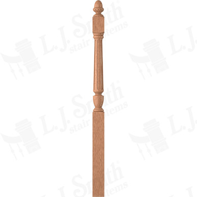 L.J. Smith 3-1/2" Long Utility Newel · LJF-3042-O — stair parts selection with LeviArs Design & Remodeling