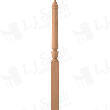 L.J. Smith 3-1/2" Long Utility Newel · LJP-3014-AL — stair parts selection with LeviArs Design & Remodeling