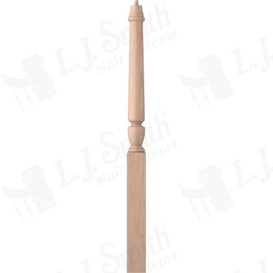 L.J. Smith 3-1/2" Long Utility Newel · LJP-3014-B — stair parts selection with LeviArs Design & Remodeling