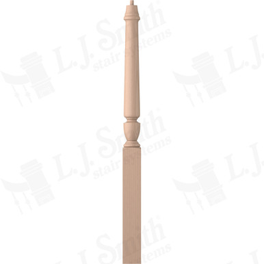 L.J. Smith 3-1/2" Long Utility Newel · LJP-3014-M — stair parts selection with LeviArs Design & Remodeling