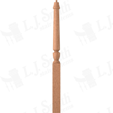 L.J. Smith 3-1/2" Long Utility Newel · LJP-3014-O — stair parts selection with LeviArs Design & Remodeling