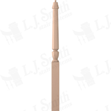 L.J. Smith 3-1/2" Long Utility Newel · LJP-30148-M — stair parts selection with LeviArs Design & Remodeling