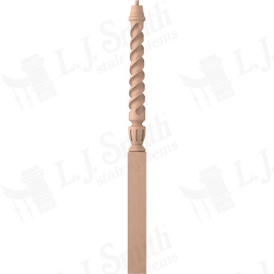 L.J. Smith 3-1/2" Long Utility Newel · LJT-3014-HM — stair parts selection with LeviArs Design & Remodeling